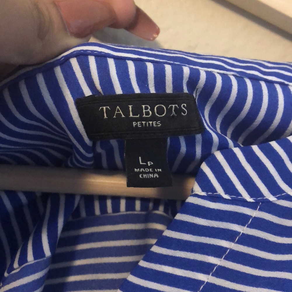 Talbots button shirt - Picture 2 of 3